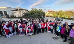 Mysia Yolları’nda Atatürk’ü anma yürüyüşü