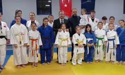 Sakarya'da Enes Zengin bu kez judo takımıyla birlikteydi!