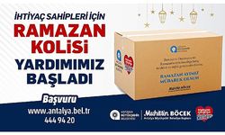 Antalya Büyükşehir Belediyesi,ihtiyaç sahibi aileleri yalnız bırakmıyor