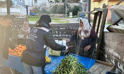 Başkan Çerçioğlu Soğuk Havalarda Vatandaşların ve Pazarcı Esnaflarının Yanında Olmaya Devam Ediyor