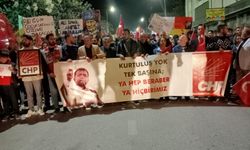 CHP’liler ‘Hak hukuk Adalet’ talebiyle Yürüdü…