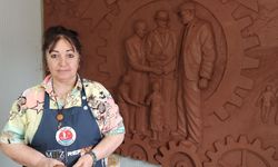 Heykeltıraşın Atölyesi enkaz altında kaldı yılmadı!