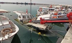 İskenderun Balıkçı Barınağında Vinç Kazası...