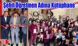 Kömürçukuru İlkokulu’na Kütüphane