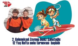 Zeynep-Deniz Şahutoğlu tenis turnuvası başladı