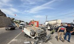 Belen’de aynı yol üzerinde iki kaza