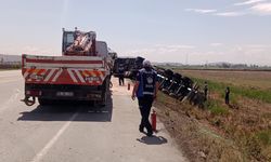 Reyhanlı Yolunda Yakıt Tankeri Devrildi!