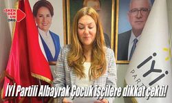 İYİ Partili Albayrak Çocuk işçilere dikkat çekti!