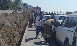 İskenderun Arsuz karayolunda zincirleme kaza!