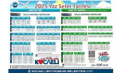 Deniz ulaşımında 110 seferle yaz tarifesi başlıyor