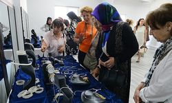 NİLSEM’de eğitim alan kadınların el becerileri beğeni topladı
