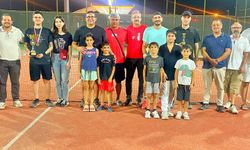 Erzin Tenis Turnuvasında Heyecan Doruktaydı