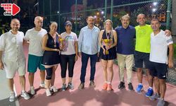 Festivalin Kort Tenis Turnuvasında Ödüller Verildi...