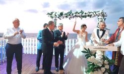 Feride ve Hasan Okan hayatlarını birleştirdi…