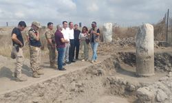 İssos-Epiphaneia Antik Kenti kazı alanına ziyaret…
