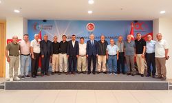 İskenderunlu Muhtarlardan Kaymakam Yönden’e ziyaret