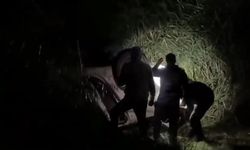 Kaçarken kaza yapan araçtan 9 Göçmen çıktı!