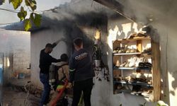 Erzin’de Mesken Yangını Korkuttu…