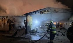 Büyükdalyan Konteyner Kent’te Yangın