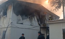 Hatay’da İşçilerin Kaldığı Konteynerlerde Yangın