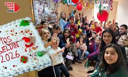 Çocuklarla aileleri yılbaşını erken kutladı…