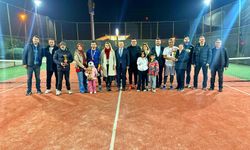 Erzin’de 8 Ocak Tenis Turnuvası Sona Erdi