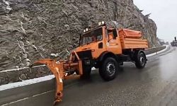 Belen Geçidi’nde Karlanmayla Mücadele...