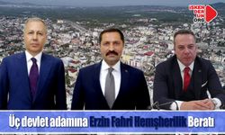 Erzin’de Üç İsme Fahri Hemşherilik Beratı