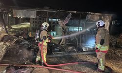 Konteyner Yangını Korkuttu