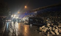 Payas ta istinat duvarı çöktü