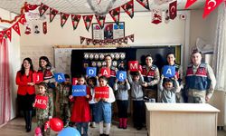 Jandarma öğrencilerle Etkinlik Yaptı