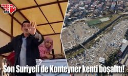 Yıldırımtepe Konteyner Kenti Tamamen Kapatıldı