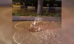 Yol üzerindeki çukurlar araçlara zarar veriyor…