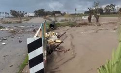 Şiddetli Yağış Dörtyol’da Özerli Deresini Taşırdı