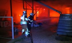 Konteyner Yangınına Müdahale