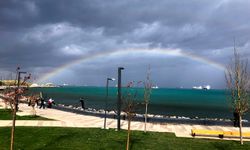 İskenderun Körfezi’nde Fırtına ve Gökkuşağı...