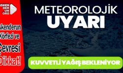 Doğu Akdeniz İçin Kuvvetli Yağış Uyarısı…