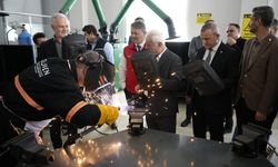 İSTE’de Kaynakçı Meslek Eğitim Programı’nda ilk kaynak yapıldı