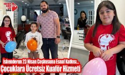İskenderun 23 Nisan Coşkusuna Esnaf Katkısı…