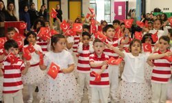 Erzin’de Anaokulunda 23 Nisan kutlaması…