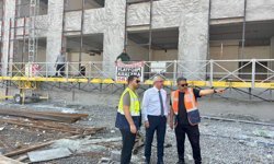 Kaymakamdan devam eden yatırımlara yakın takip…