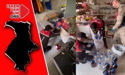 Kaçak İçki ve Malzemeleri Ele Geçti