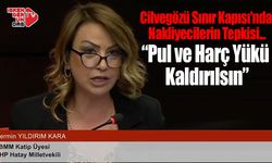 Cilvegözü Sınır Kapısı’nda Nakliyecilerin Tepkisi...