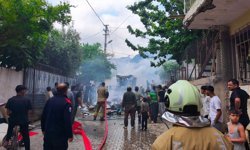 Ev Eşyaları Pikapta Yandı