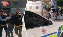 Satırla saldırdığı üç kişiyi hastanelik etti...