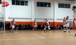 Kurumlar arası voleybol turnuvası heyecanı…