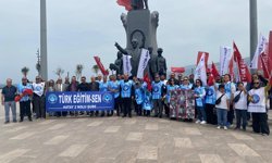 İskenderun’da Eğitimcilerden Tepkiler sürüyor…