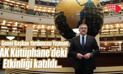 Yayman, AK Kütüphane’deki Etkinliği katıldı…