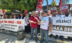 Emeklilerden yoksulluk ve demokrasi tepkisi!