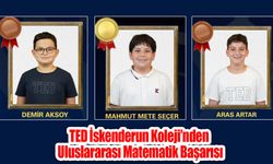 TED İskenderun Koleji’nden Uluslararası Matematik Başarısı